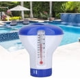 thumbnail image 2 of RHcon Floating Chlorinator,Pool Supply Pool Chlorine Floater Dispenser with Thermometer Large Capacity Holds Tablets Adjust Rings Pool Floating Dispenser for Balanced Delivery,Spa,4.7x3.5 Inch, 2 of 8