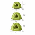 thumbnail image 2 of Pet Tent with Washable Fabric and Portable Foldable Design for Indoor Small Animals, Cute Dog Bed with Cozy Hideaway Space for Year-Round Comfort, Small Dog House Gift for Puppies, 2 of 7