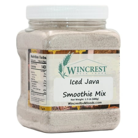 WinCrest Iced Java Smoothie Mix - 1.5 Lb (680g) Tub