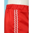 thumbnail image 6 of iiniim Christmas Candy Cane for Boys Dress Shirt & Striped Vest & Long Pants & Santa Hat Red 7-8, 6 of 7