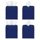 thumbnail image 2 of Balery Navy Blue Porta Pañuelos de Cuero con Estampado – Funda Moderna Cuadrada para Caja de Pañuelos, Dispensador 5x5x5'', 2 of 7