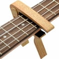 thumbnail image 5 of MQOUO Guitar Capo for Acoustic and Electric Guitars - Rosewood Color with 5 Picks, 5 of 13