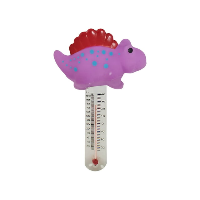 WIFKLSIIPG Swimming Pool Float Temperature Gauge Cartoon Dinosaur World Animal Spa Pool Kids Pool Water Temperature Gauge(2ml)