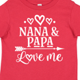 thumbnail image 4 of Inktastic Nana Papa Love Me Grandkids Boys or Girls Toddler T-Shirt, 4 of 5