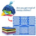 thumbnail image 2 of Boxlegend Shirt Folding Board T Shirts Clothes Folder Durable Plastic Laundry Folders Portable Folding Boards For Travel Blue, 2 of 5