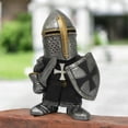 thumbnail image 2 of Polyresin Medieval Knight with Sword and Shield Figurine, Medieval Decor, Gift for Him, Boardgame Piece Decor, 2 of 3