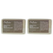 SheaMoisture Sacha Inchi Oil Omega-3-6-9 Rescue Shea Butter Soap, Dry to Extra-Dry Skin for Unisex Bar Soap, Pack of 2, 8 oz