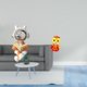 thumbnail image 2 of Figura Decorativa De Astronauta Para Decorar Pasteles, Chimenea O Mesa. Estatua De Serpiente Para El Año Nuevo Chino 2025. Artesanía Feng Shui Para Sala De Estar U Oficina., 2 of 8