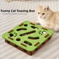 thumbnail image 3 of Juguete Rompecabezas para Gatos, Caja de Fieltro, Juguete de Ejercicio con Pelota para Gatos, Entretenimiento Deportivo para Interiores, Juguetes para Gatos de Interior B, 3 of 5
