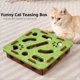 thumbnail image 3 of Juguete Rompecabezas para Gatos, Caja de Fieltro, Juguete de Ejercicio con Pelota para Gatos, Entretenimiento Deportivo para Interiores, Juguetes para Gatos de Interior A, 3 of 8