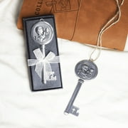 Benton Praying Boy Key Shape Hanging Decoration, Gift for Boys, with Gift Box, 2 for Set