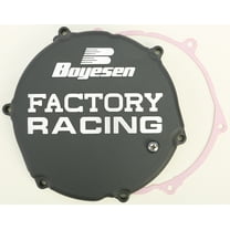 Boyesen Factory Black Clutch Cover for '93-02 Kawasaki KX250 (CC-12B)