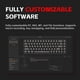 thumbnail image 5 of Teclado Gamer DIERYA DK68-C 60% Cableado Negro para PC con Windows, 5 of 8