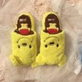thumbnail image 1 of Zapatillas de algodón de punto de Disney, zapatos de pato Donald Winnie The Pooh, nuevas zapatillas de felpa cálidas para interiores con dibujos animados para el hogar de otoño/inviernoWinnie37 Deng Xun unisex, 1 of 2