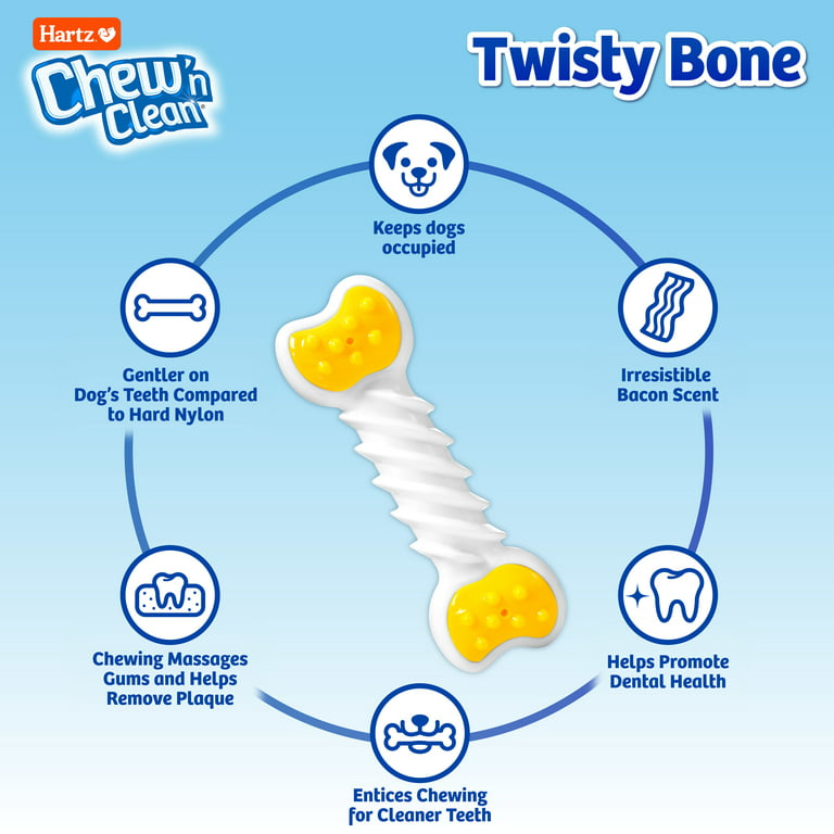 Hartz® Chew 'n Clean® Twisty Bone™ Small / Medium