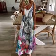 thumbnail image 3 of Easter Bunnies Rabbits Design Sleeveless Dress Woman Fashion Long Dresses Women's Summer Suit Dress 2025, 3 of 7