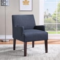 thumbnail image 2 of OSP Home Furnishings Main Street Guest Chair in Navy Fabric, 2 of 6