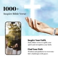 thumbnail image 3 of Lusinus Tap to Read Daily Bible Verses Christian Bracelet for Women & Men – Meaningful Faith Gift for Mom, Perfect for Mother’s Day, 3 of 7