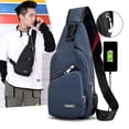 thumbnail image 5 of CAIXIA Crossbody Fanny Packs For Women Lightweight Nylon Layer Fashion Crossbody Bag, Sport Running Hiking Casual Daily Shoulder Messenger Purse, 5 of 7
