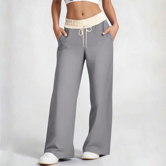 Women's Casual Mid Waist Cargo Jeans Stretch Wide Leg Denim Pants With Pockets Women Pants Casual Workout Animal Print Pants for Women Wide Leg Cover up Pants Women Casual Pants for Winter Petite A