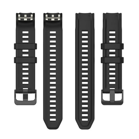 Soft Silicone Replacement Strap Accessory Wristbands Suitable For Garmin Instinct 2S Wristbands for Men Leather