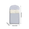 thumbnail image 3 of Peach Skin Velvet Storage Bag For Home Textile Organizing Space Saving Hanging Design Clothes Storage Container for Linen Closet Blankets Ideas Soft Storage Containers Tote for Storage with Container, 3 of 3
