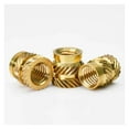 thumbnail image 6 of Brass Hot Melt Heat Insert Nut Knurled Thread Insertion Copper Nut Embed Parts Pressed Fit into Holes for Plastic Case, 6 of 6