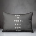 thumbnail image 3 of Creative Products Home Is Where They Love You 20 x 14 Spun Poly Pillow, 3 of 3