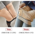 thumbnail image 5 of Leggings gruesos y cálidos de invierno, pantimedias translúcidas finas sexis, medias de nailon, pantalones de calcetín de lana gruesos elásticos de cintura alta, mallas térmicas para mujer Rojo Verde, 5 of 5