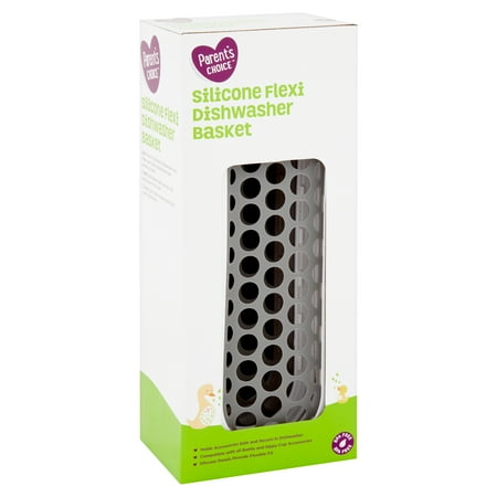 Parent's Choice Silicone Flexible Dishwasher Basket
