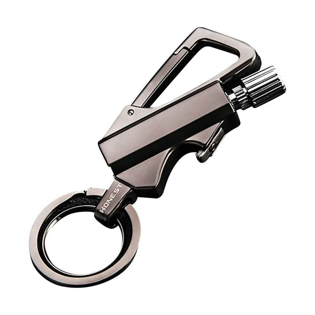 YFGEFTR Briquet Porte-Clés, Briquet Infinity à Allumettes Permanentes, Allumette de Feu Matchstick Réutilisable pour le Camping, la Randonnée, la Survie, l'Utilisation Extérieure