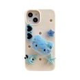 thumbnail image 1 of Funda de silicona suave para teléfono iPhone 14, 13, 12, 11, X, XR, XS, Pro Max, Mini Plus, DIY, bonito gato Kt de felpa, Hello Kitties Croc, 1 of 4