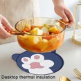thumbnail image 6 of Silicone Insulated Placemats Colorful And Easy To Wash Placemats Western-style Placemats Pot Mats And Bowl Mats Insulated Placemats on Clearance, 6 of 8