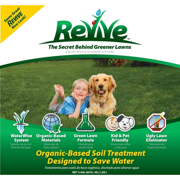 Revive 64 oz. Organic Soil Lawn Treatment Revive 64 oz. Organic Soil Lawn Treatment