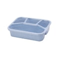 thumbnail image 4 of Bento Lunch Box Reusable Lightweight Freezer Food Storage for Hiking Fishing Blue, 4 of 8