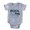 Heather Grey, variant on CafePress - FIN Pool Party - Cute Infant Baby Football Bodysuit