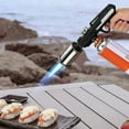 thumbnail image 6 of Propane Torch Propane Torch Guns High Heat Torch Lighter With Adjustable Flame And Safety Lock For BBQ Grilling Charcoal Igniting Cooking Projectss, 6 of 7
