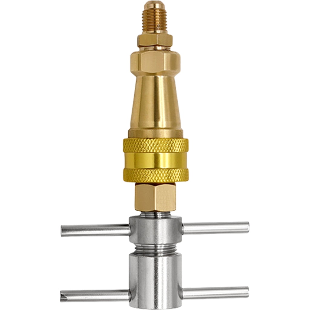Sinyiin Fridge Refrigerants Refill Adapter Quick Coupling Accessory for Refrigerants