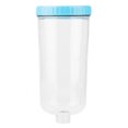 thumbnail image 1 of Jaula de plástico para mascotas de 900 ml, comedero colgante especial para perros pequeños y gatos, color azul, 1 of 11