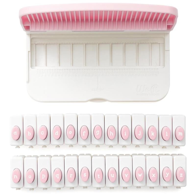 Lowercase Word Punch Board - We R Memory Keepers