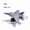 F35, variant on DIY Assembled Building Block Military Model Toys F14 Tomcat Su35s F-22 Stealth Fighter B2 Bomber Multi-Purpose Fighter for Gifts