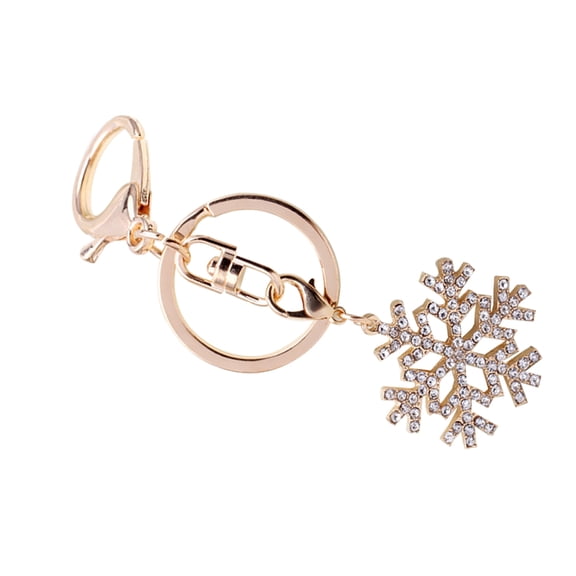 KALLORY Handbag Charms for Purses Christmas Keychain 1Pack