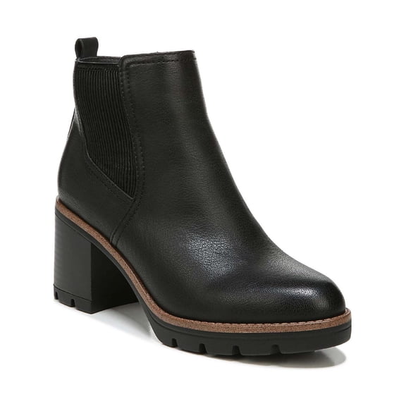 Naturalizer Women's Madalynn Boot Black Smooth 9M