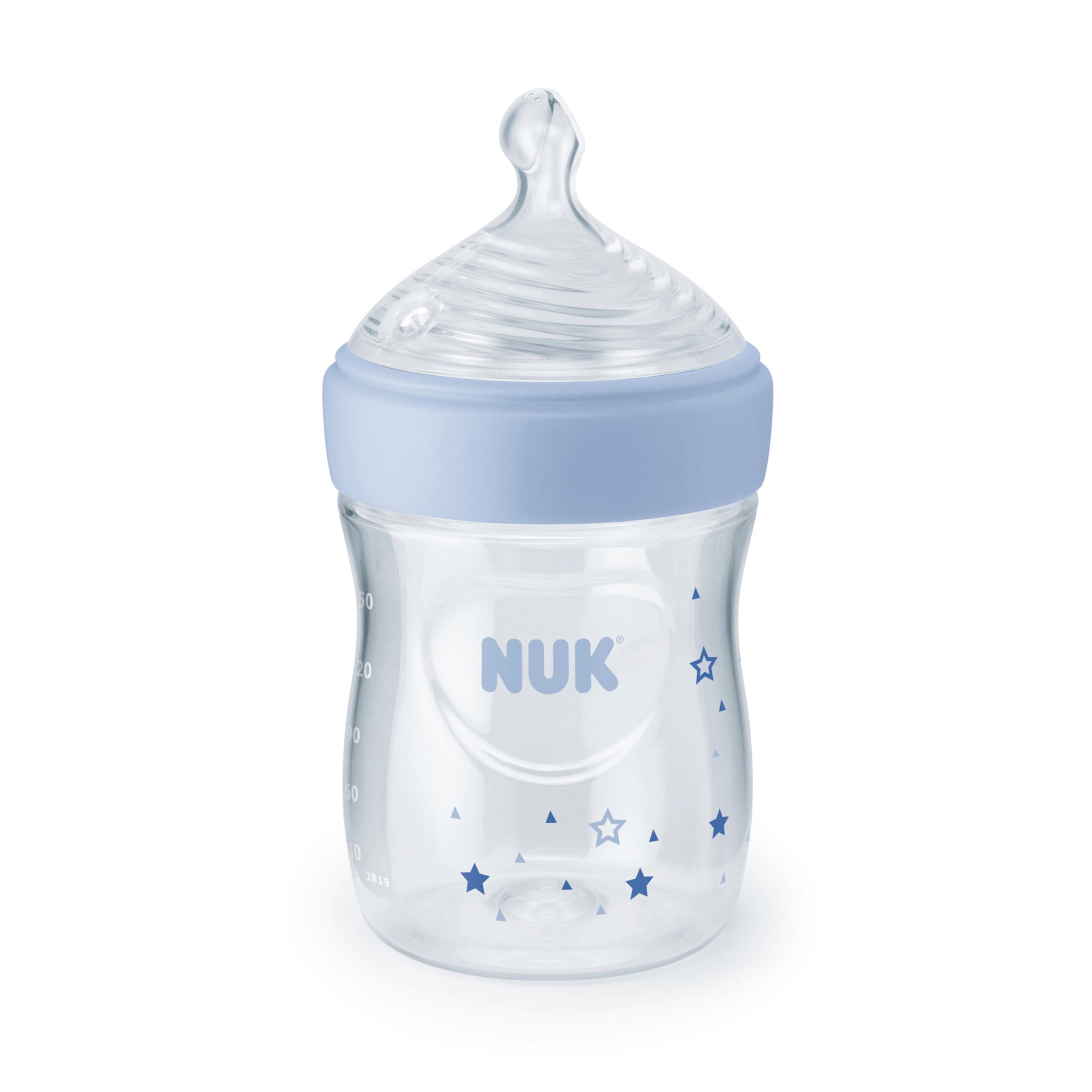 Simply Natural, Bottles, 0+ Months, Slow Flow, 2 Bottles, 5 oz (150 ml) Each, NUK