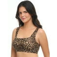 thumbnail image 4 of No Boundaries Wire-Free Bonded Square Neck Bra, Sizes XS to XXXL, 4 of 4