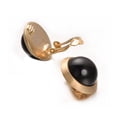 thumbnail image 5 of Yoursfs Black Pearl Earrings Clip on Earrings for Women with Non Pierced Earrings Gold Plated, 5 of 5