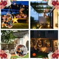 thumbnail image 2 of Halloween Flower Moon Light Wreaths For Home' Outdoor' Fence Wreath Decor,., 2 of 9