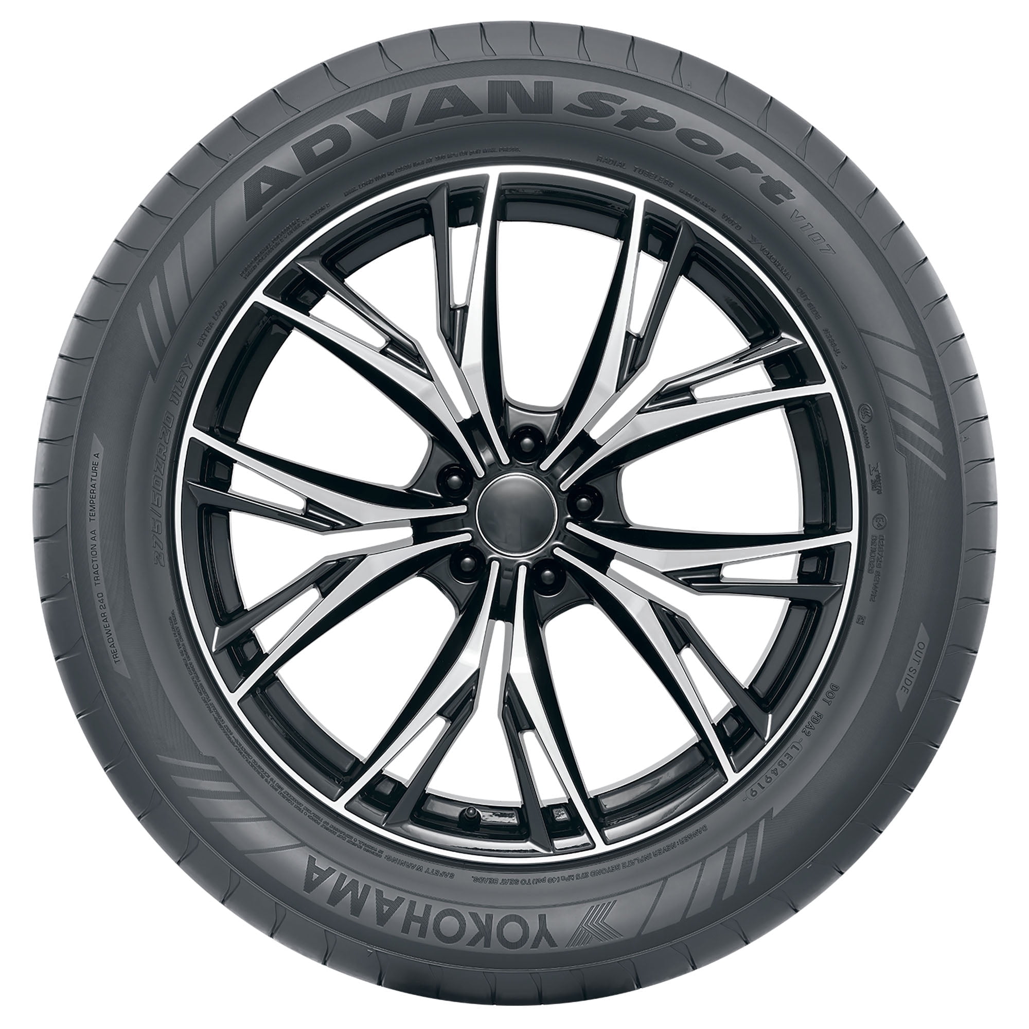 Yokohama Advan Sport V107 275/35R22XL 104Y Tire
