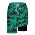thumbnail image 6 of Mens Swim Trunks with Compression Liner 7 Inch Inseam Swimming Trunks Shorts for Men, 6 of 8