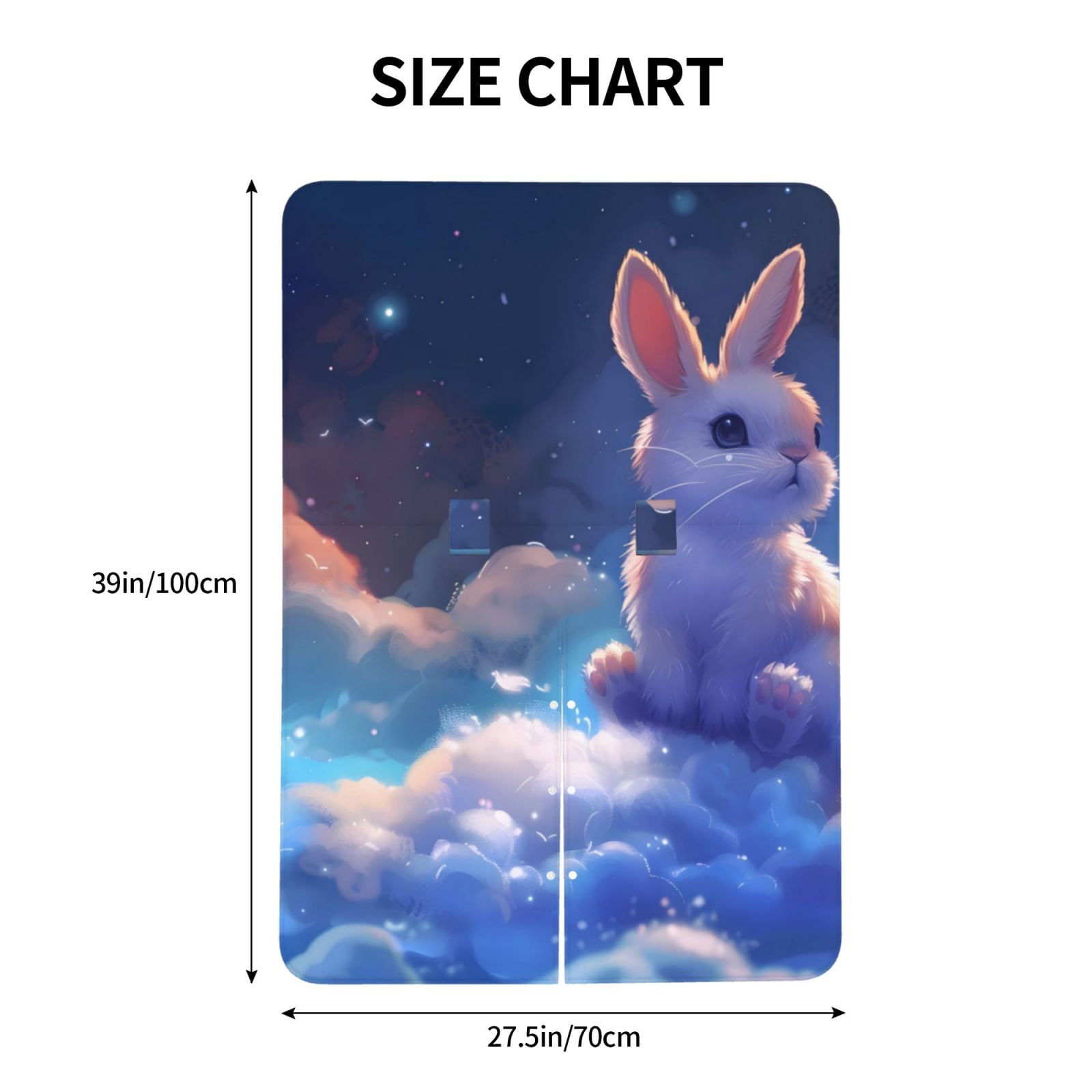 Naloa Cloud Cute Rabbit Baby Car Seat Cover, Breathable Baby Carrier Cover, Multiuse Baby Carrier Cover & Nursing Breastfeeding Cover